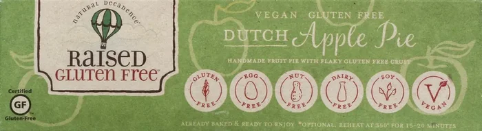 Raised Gluten Free Gluten Free Dutch Apple Pie