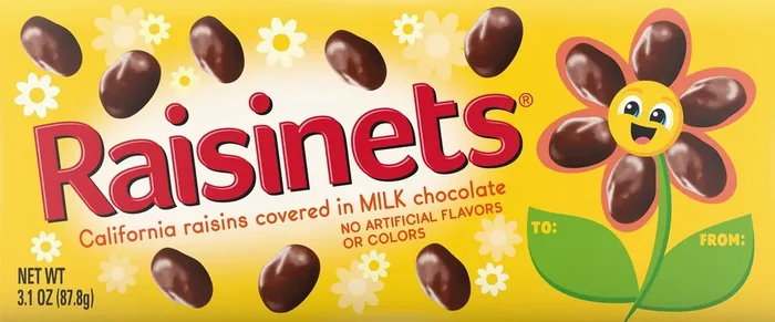 Raisinets RAISINET CONCESSION CARTON 164969 – ESTR – US50BL 3.1oz