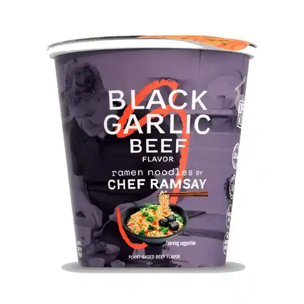 Ramsey Black Garlic Beef Ramen Noodles By Chef Ramsay – 2.5 oz