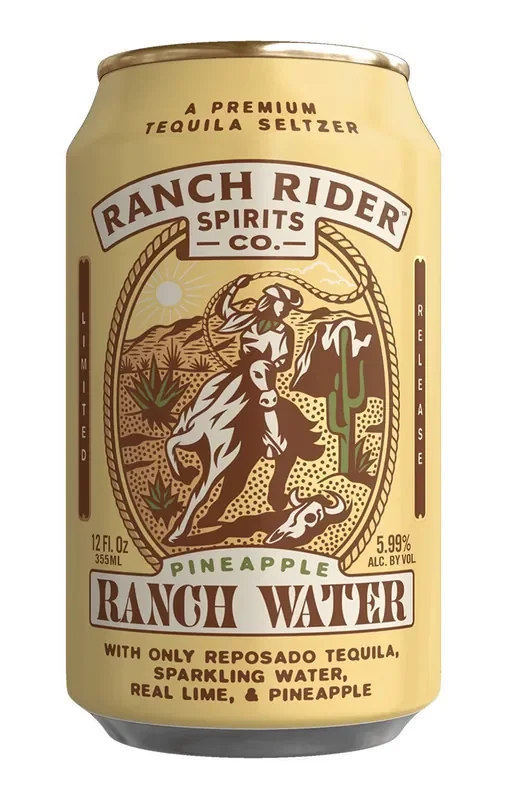 Ranch Rider Cocktails – Pineapple Ranch Water – 48 oz