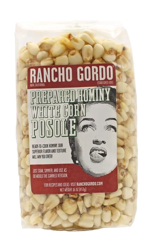 Rancho Gordo Beans Hominy White Posole