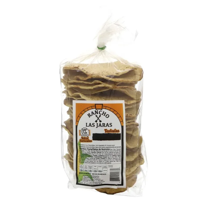 Rancho Las Jaras Nixtamal Corn Tostada