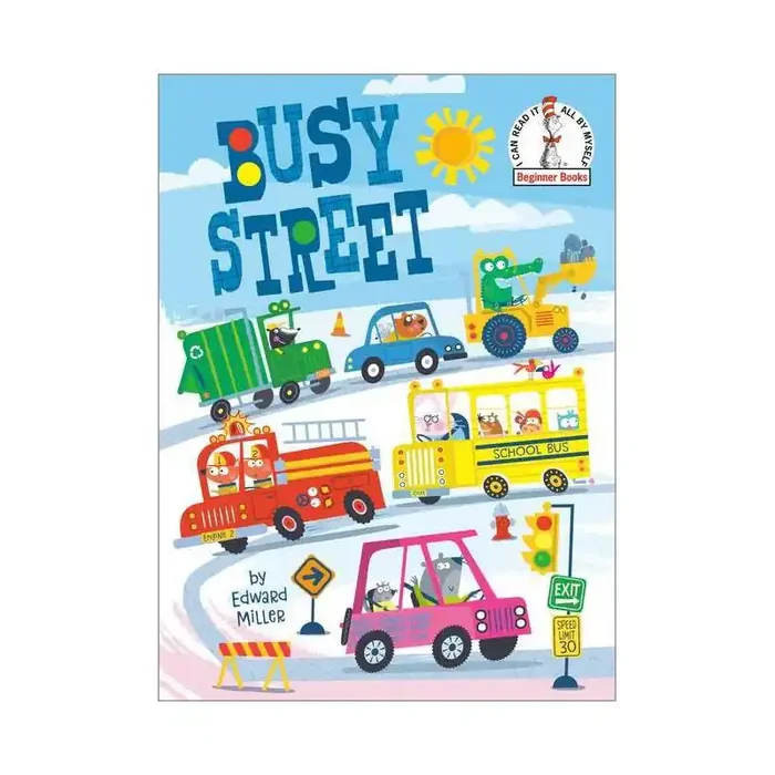 Random House Busy Street – (Beginner Books(r)) by Edward Miller (Hardcover)