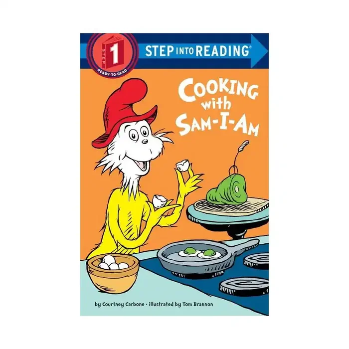 Random House Cooking with Sam-I-Am – (Step Into Reading) by Courtney Carbone (Paperback)