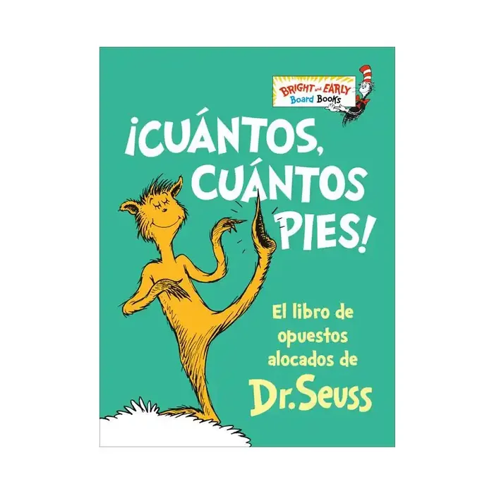 Random House ¡Cuántos, Cuántos Pies! (the Foot Book Spanish Edition) – (Bright & Early Board Books) by Dr Seuss (Board Book)