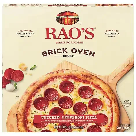Rao‘s Homemade Rao‘s Brick Oven Crust Uncured Pepperoni Pizza – 18.3 OZ
