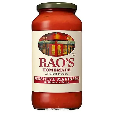 Raos Homemade Sauce Marinara Sensitive Formula Jar – 24 Oz
