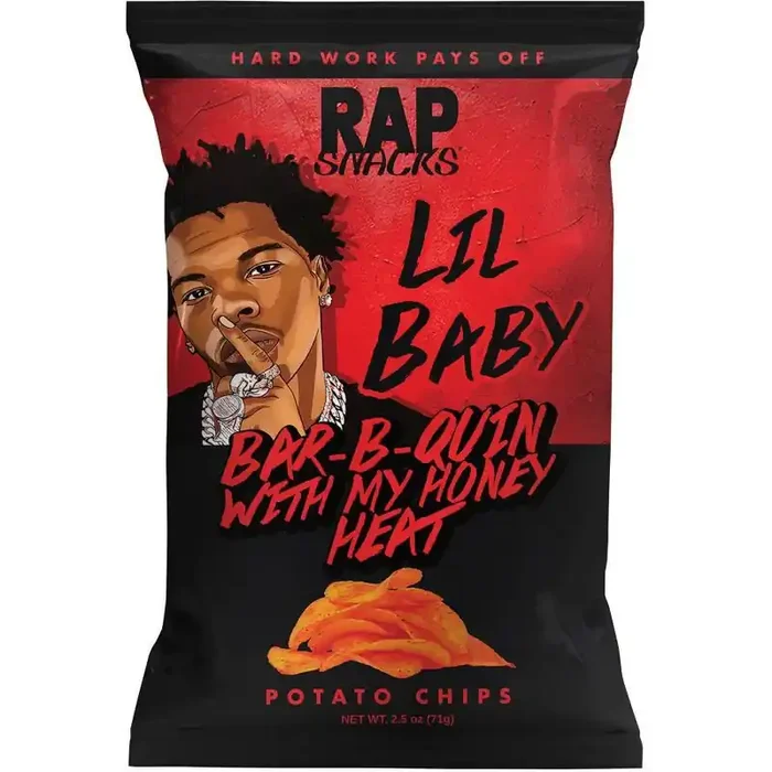 Rap Snacks Bar-B-Quin with my Honey Heat – Lil Baby – 2.5oz