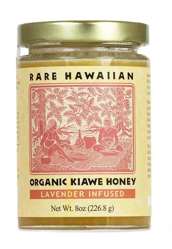 Rare Hawaiian Organic Lavender Infused Kiawe Honey