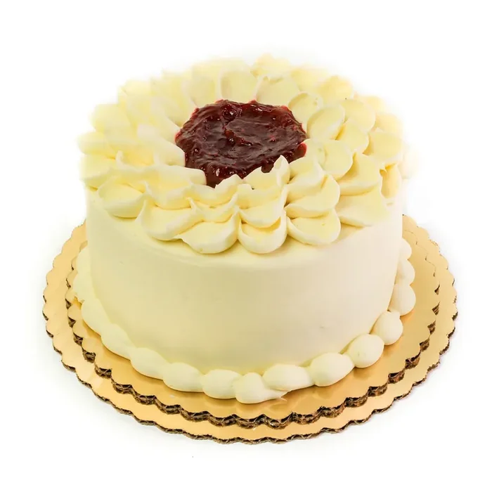 Raspberry Champagne Cake