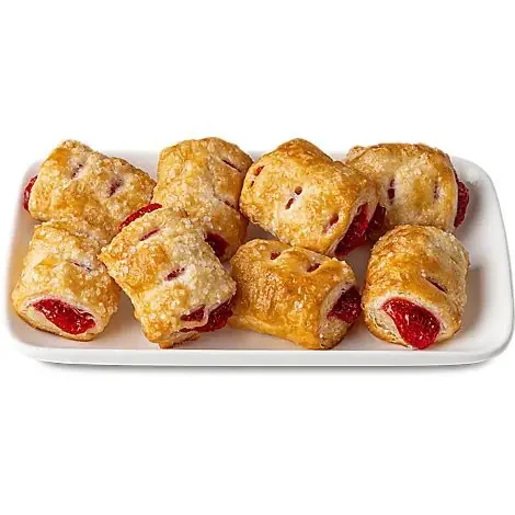 Raspberry Pastry Bites 8 Count – Each