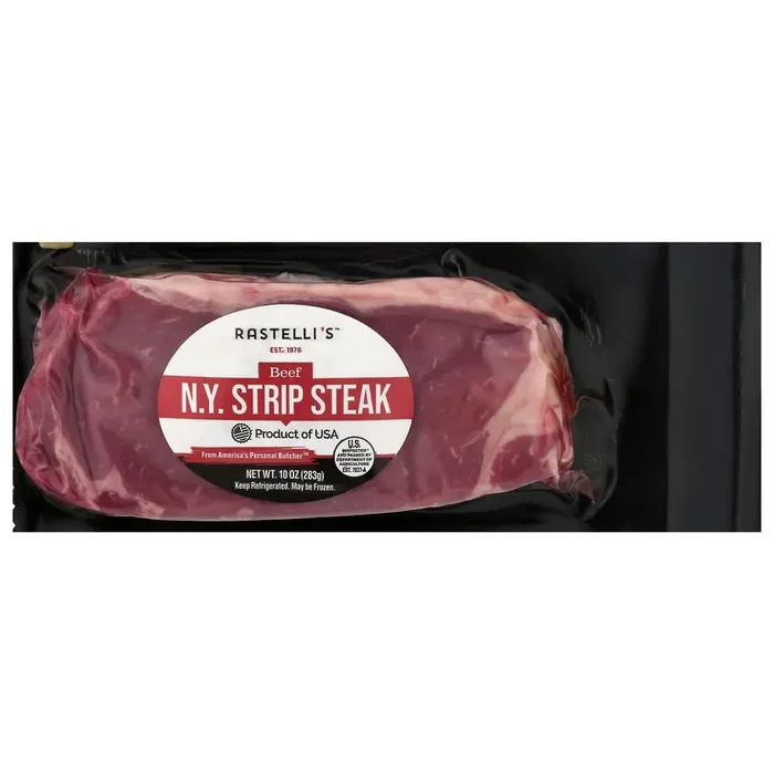Rastelli‘s N.Y. Strip Steak Beef 10 oz