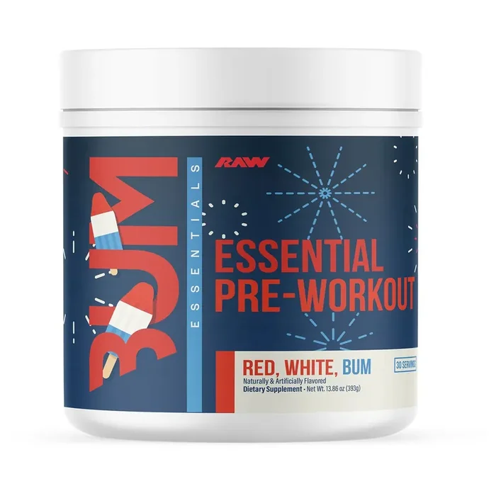 Raw Bum Essential Freedom Pop Pre-Workout 13.86 oz