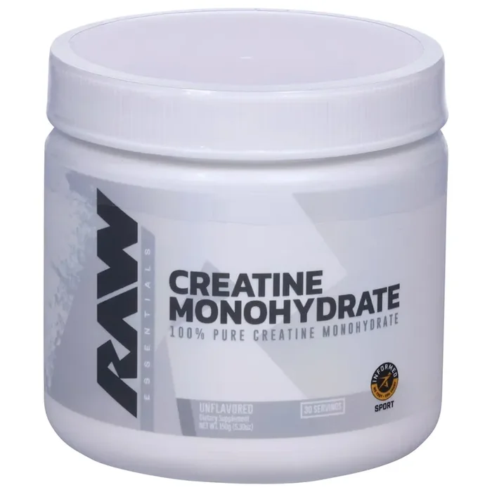 Raw Essentials Unflavored Creatine Monohydrate 5.30 oz