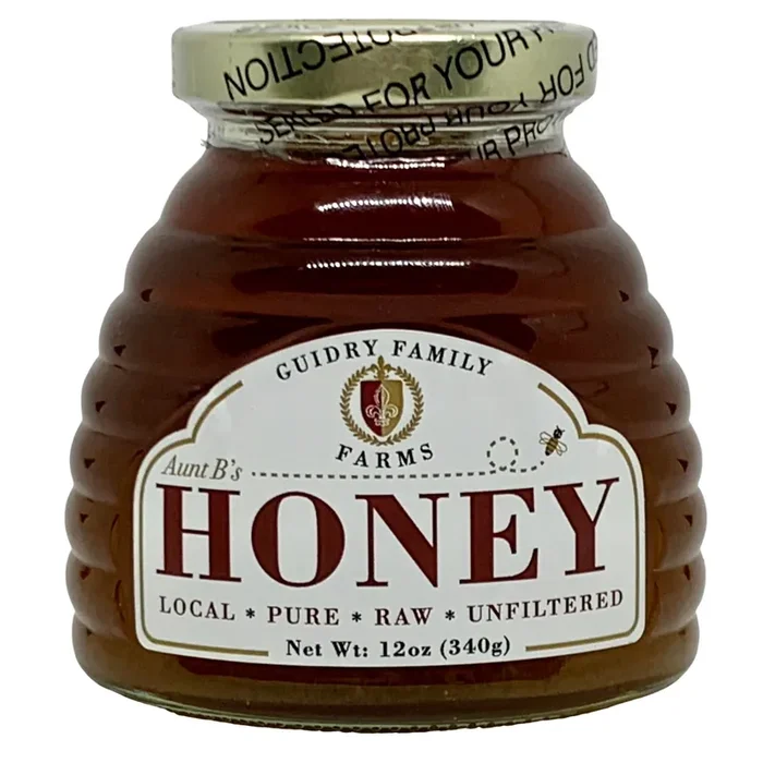 Raw Unfiltered Honey Glas