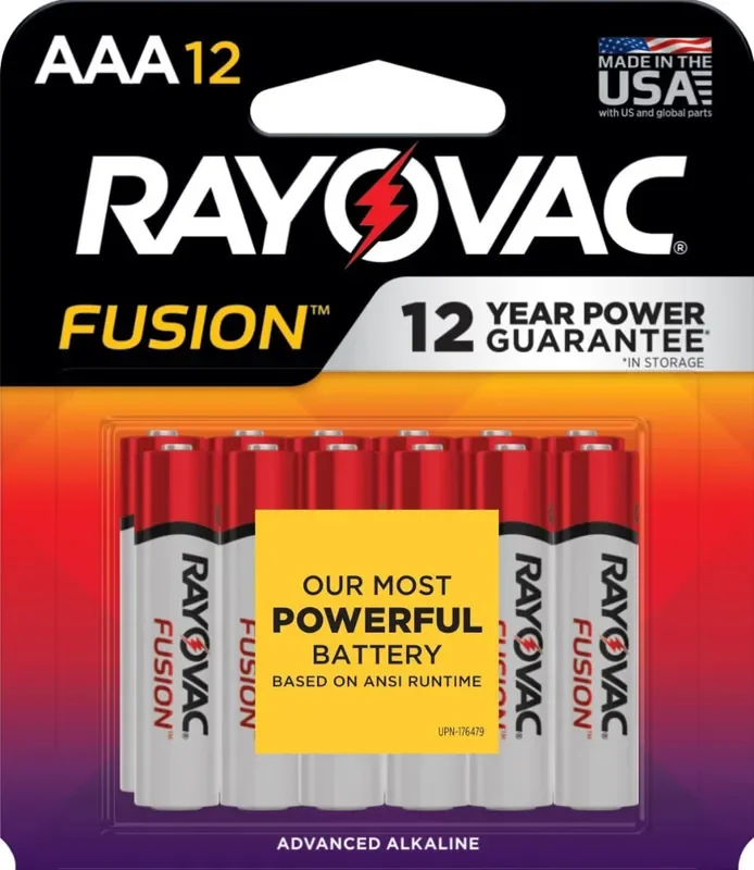 Rayovac Fusion Aaa Batteries