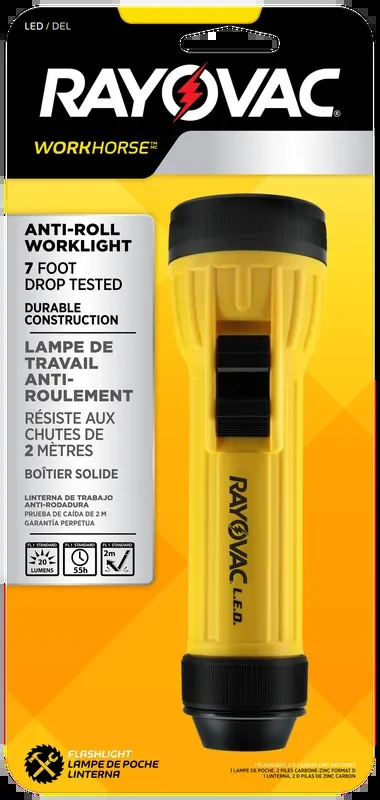 Rayovac Workhorse™ 2D LED Flashlight