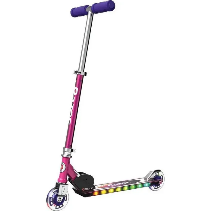 Razor A+ 2 Wheel Scooter with LED Lights – Magenta
