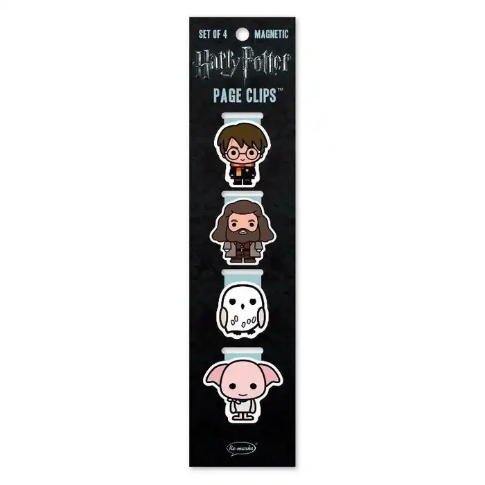 Re-Marks Harry Potter Chibi Hogwarts Page Clips
