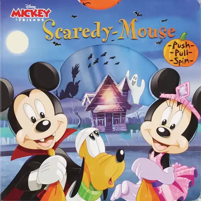 Readerlink Disney Mickey & Friends Scaredy-Mouse Board Book
