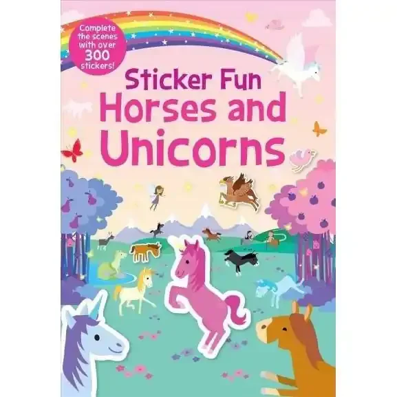 Readerlink Sticker Fun Horses and Unicorns – (Sticker Fun) (Paperback)