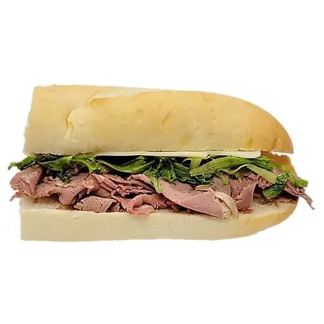 Ready Meals Roast Beef & Provolone Cheese Super Sub Sandwich – EA