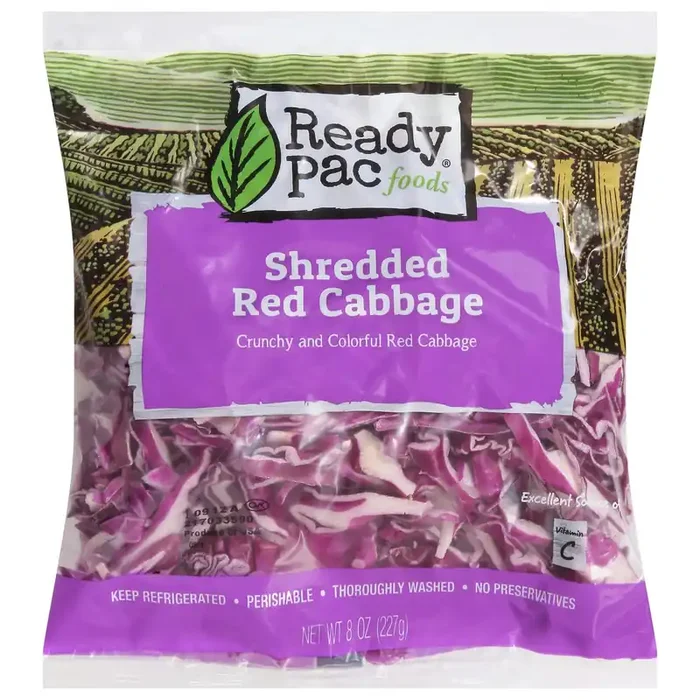 Ready Pac Foods Shredded Red Cabbage 8 oz