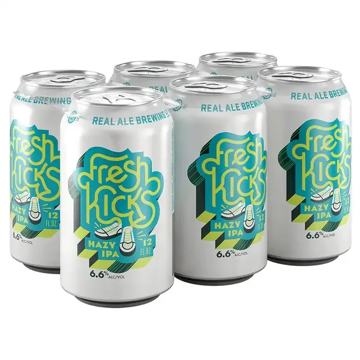 Real Ale Fresh Kicks Hazy Ipa – Cans