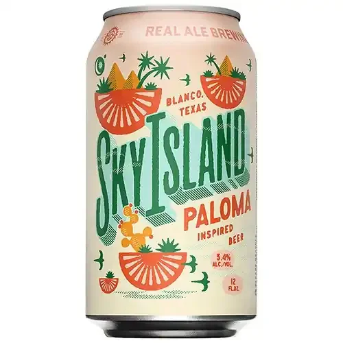 Real Ale Sky Island Grapefruit Beer – Cans