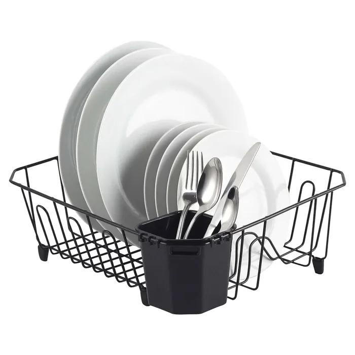 Real Home Innovations Black Dish Drainer Small 1 ea
