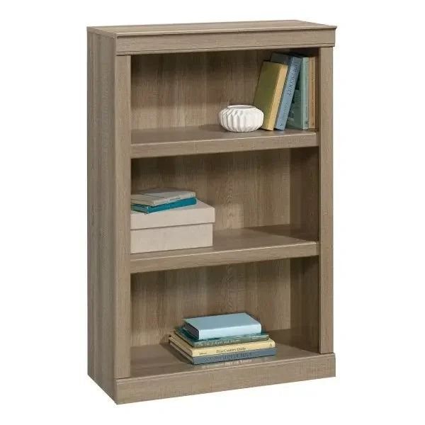 Realspace 45″H 3-Shelf Bookcase, Spring Oak