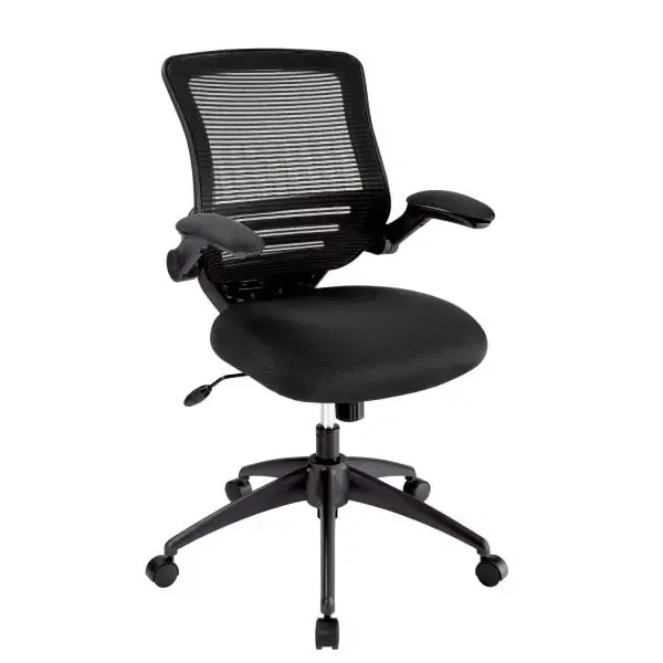 Realspace Calusa Mesh Mid-Back Manager‘s Chair, Black, Bifma Compliant