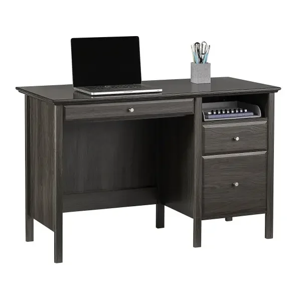 Realspace Chase 47″W Writing Desk, Coastal Gray