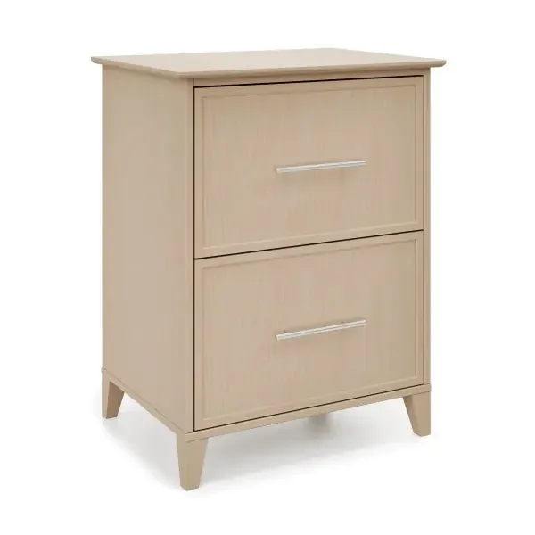 Realspace Koru 23-1/2″”W X 17-1/2″”D Lateral 2-Drawer File Cabinet, Natural Oak
