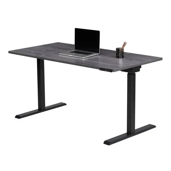 Realspace Magellan Performance Electric Height-Adjustable Standing Desk, 60‘‘W, Gray