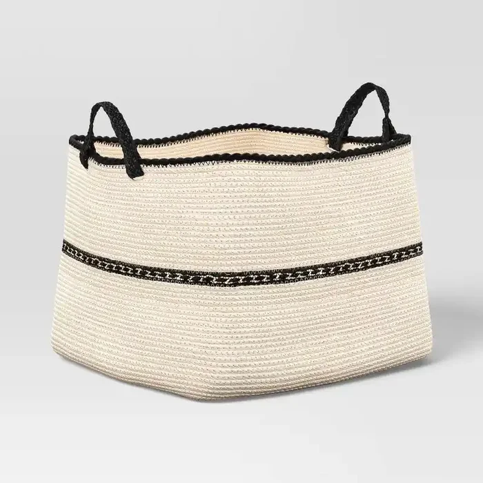 Rectangle Braided Sewing Basket – Threshold™