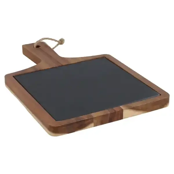 Rectanglular Board With Slate 10.5I”