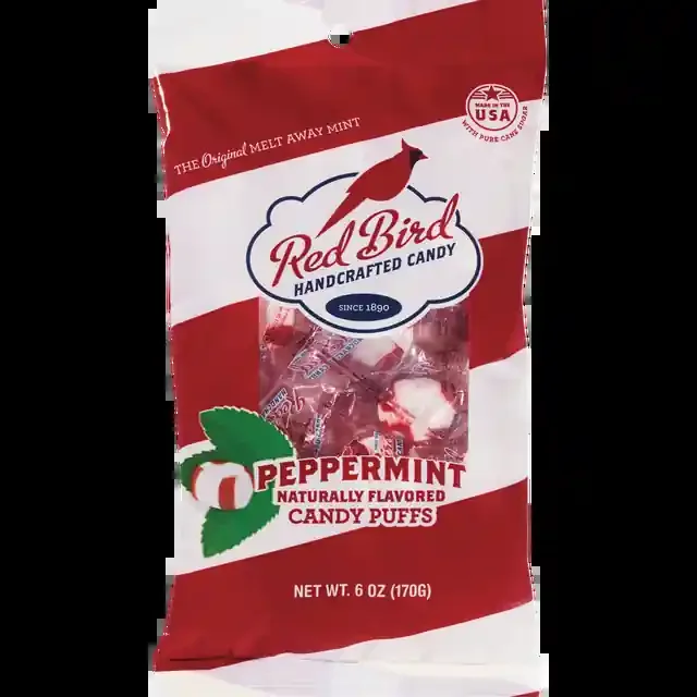 Red Bird Soft Peppermint Puffs, 6 Oz