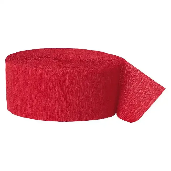 Red Crepe Streamer – Spritz™
