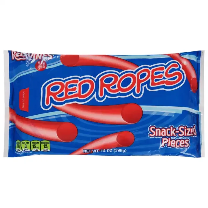 Red Vines Snack-Sized Pieces Red Ropes Candy – 14 oz