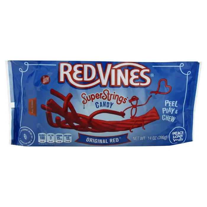 Red Vines SuperStrings Original Red Candy 14 oz