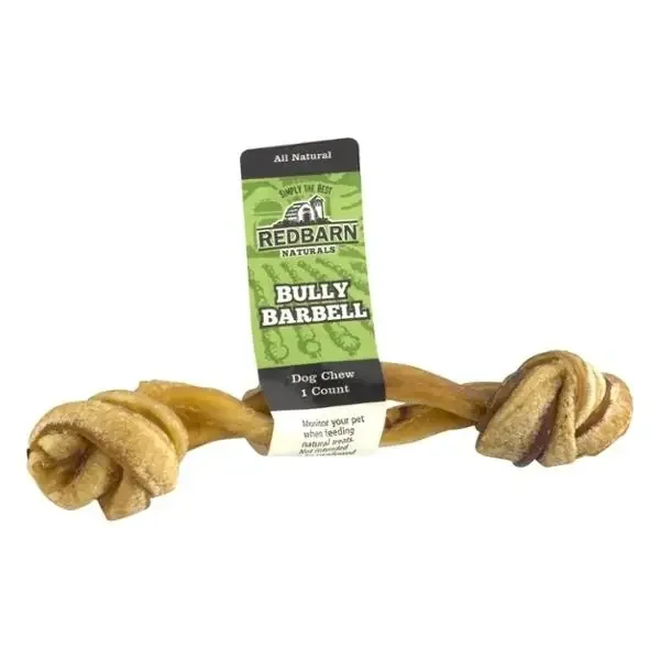Redbarn 5 Inch Mini Bully Barbell Dog Chews