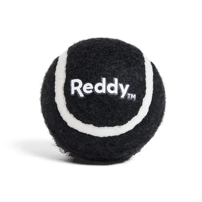 Reddy Black Tennis Ball Dog Toy, X-Small