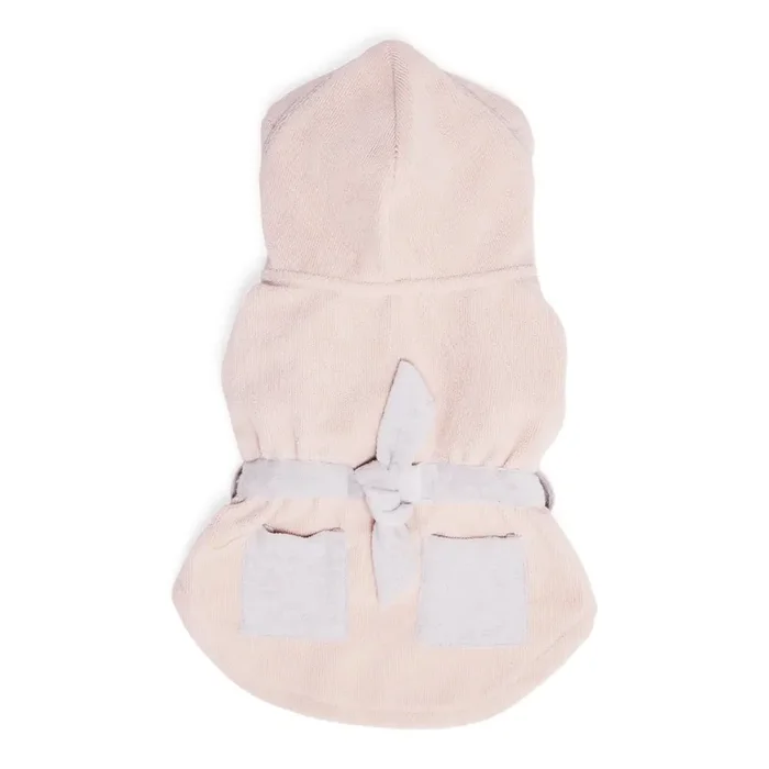 Reddy Dog Bathrobe, Small, Cream