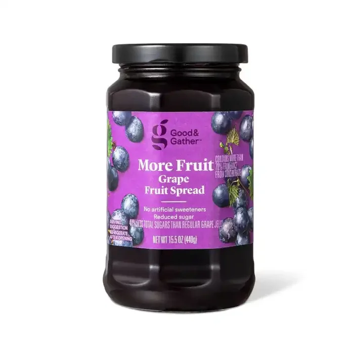 Reduced Sugar Grape Fruit Spread – 15.5oz – Good & Gather™