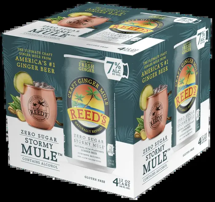 Reed‘s Zero Sugar Stormy Ginger Mules