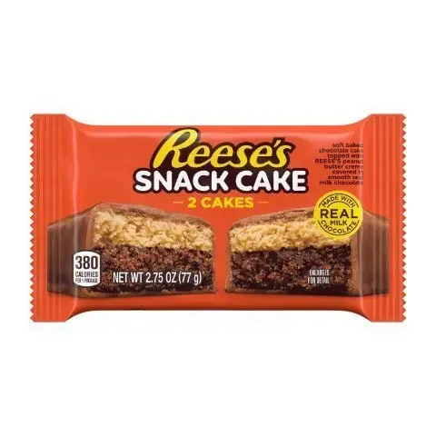 Reese‘s Milk Chocolate Crunchy Peanut Butter Snack Cake