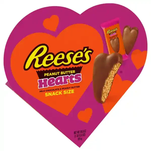 Reese‘s Pb Heart Snacksize Hrtbox