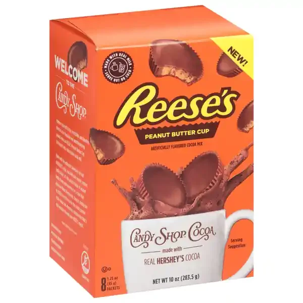 Reese‘s Peanut Butter Cup Cocoa Mix 8 – 1.25 oz Packets