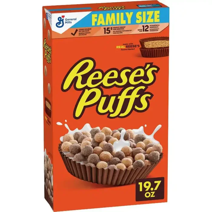 Reese‘s Puffs General Mills Family Size Reeses Puffs Cereal – 19.7oz